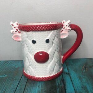 CERAMIC Reindeer Coffee  Mug